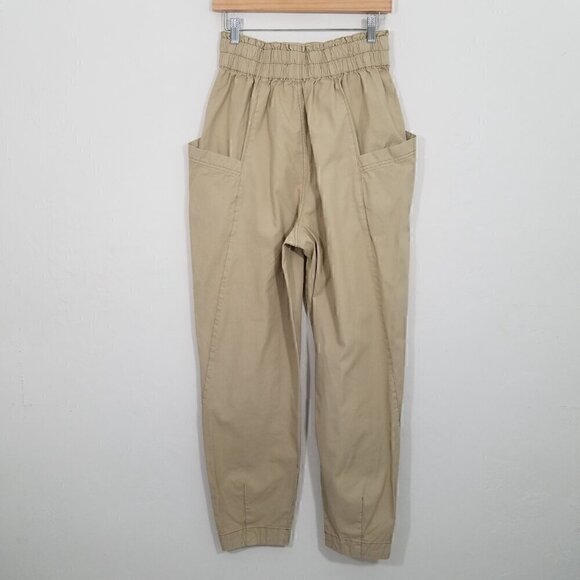 Free People Super High Rise Button Fly Pants Size S - Picture 4 of 7